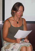 Barb Everhart reading